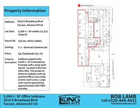 2916 E Broadway Blvd, Tucson, AZ à louer Photo intérieure– Image 2 sur 6