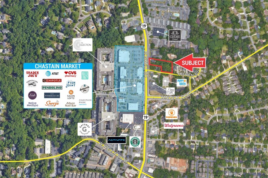 4627 Roswell Rd, Atlanta, GA à vendre - Photo de l’immeuble – Image 3 sur 5