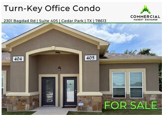 Plus de détails pour 2301 S Bagdad, Cedar Park, TX - Bureau à vendre