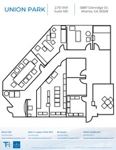 5883 Glenridge Dr NE, Atlanta, GA à louer Plan de site– Image 1 sur 1