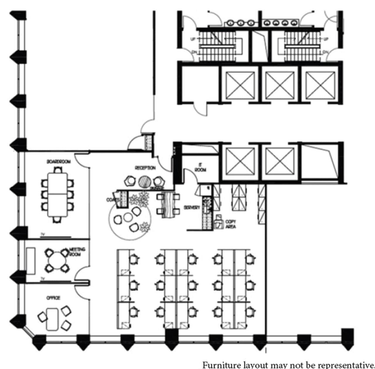 18 King St E, Toronto, ON à louer Plan d’étage– Image 1 sur 1