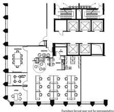18 King St E, Toronto, ON à louer Plan d’étage– Image 1 sur 1