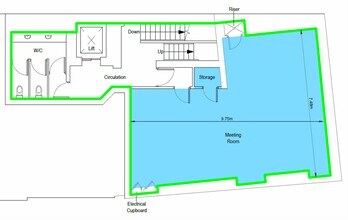 12 Austin Friars, Londres à louer Plan d’étage– Image 2 sur 2