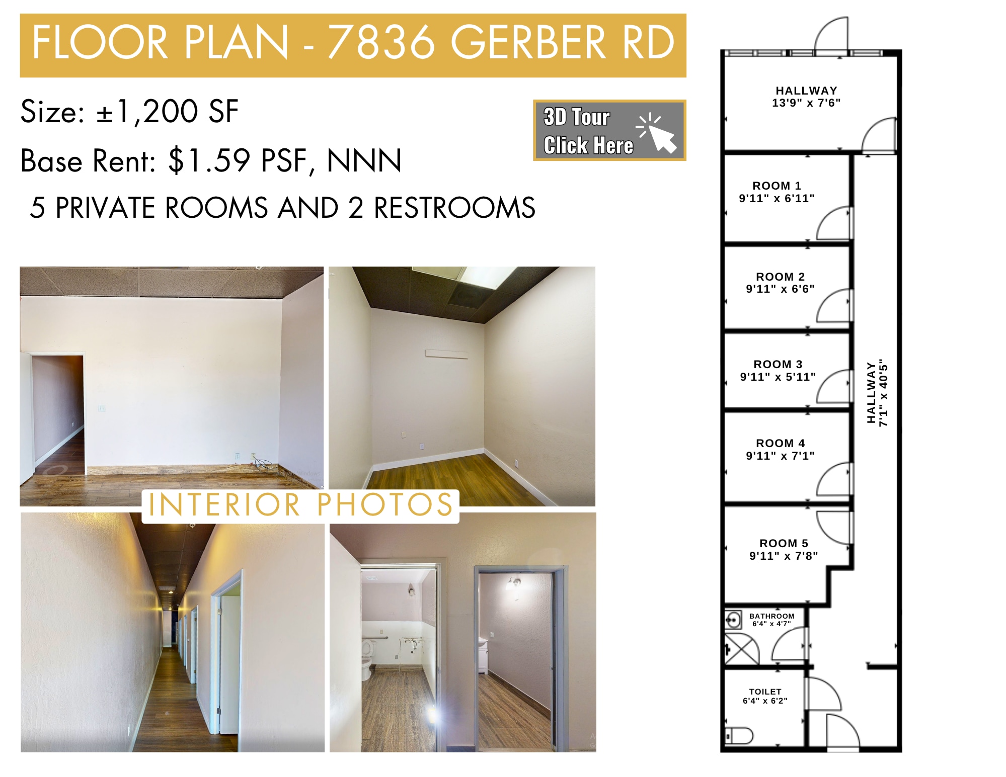 7802-7856 Gerber Rd, Sacramento, CA à louer Photo intérieure– Image 1 sur 3