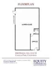 8030-8040 Deering Ave, Canoga Park, CA à louer Plan d’étage– Image 1 sur 1