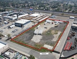 N I St, San Bernardino CA - Terrain