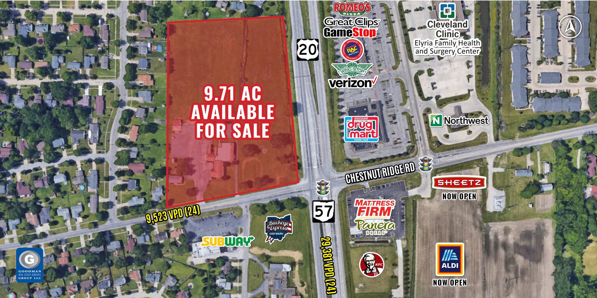 38550 Chestnut Ridge Rd, Elyria, OH à vendre Photo de l’immeuble– Image 1 sur 3