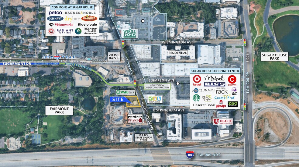 2280 S Highland Dr, Salt Lake City, UT à louer - Aérien – Image 2 sur 2