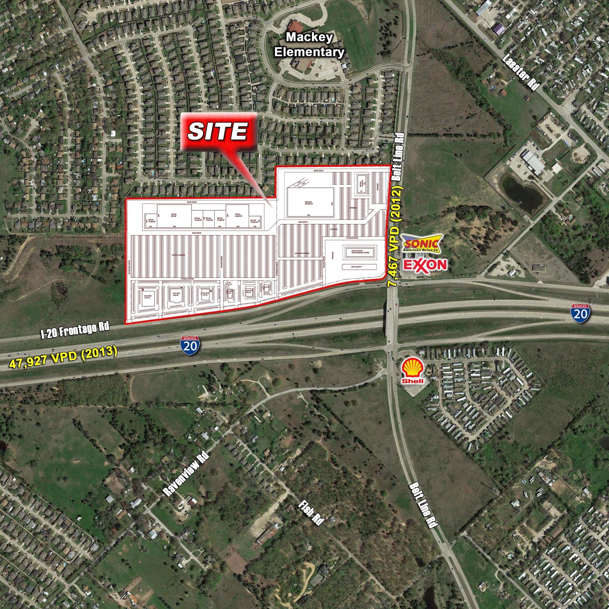 4296 S Beltline Rd, Balch Springs, TX à vendre Photo de l’immeuble– Image 1 sur 2