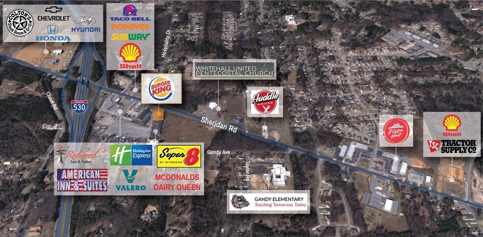 7820 Sheridan Rd, White Hall, AR à vendre - Photo de l’immeuble – Image 3 sur 3
