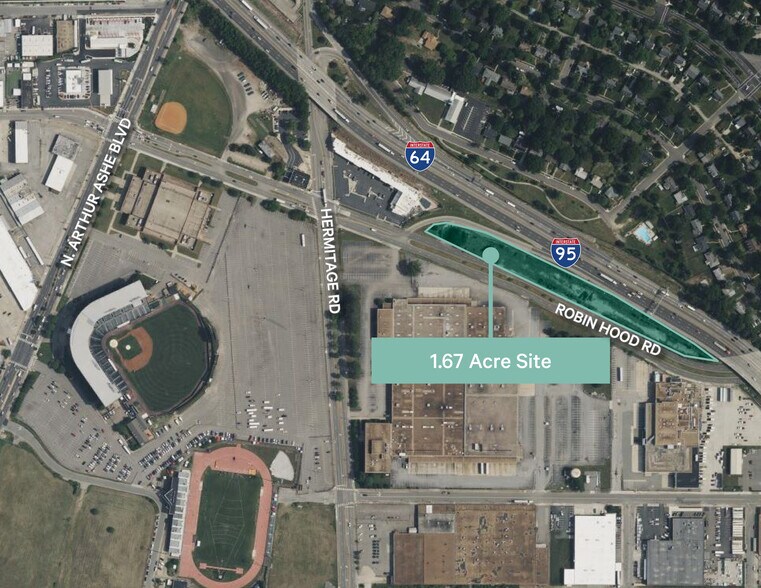 1400-1500 Robin Hood Rd, Richmond, VA à vendre - Aérien – Image 2 sur 4