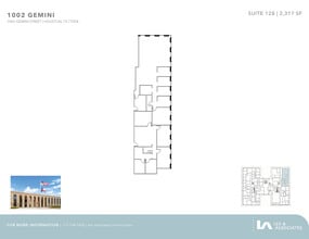1002 Gemini St, Houston, TX à louer Plan d’étage– Image 1 sur 1