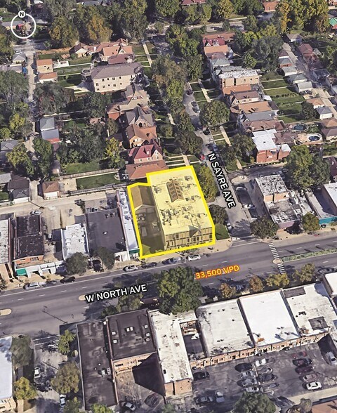 7000 W North Ave, Chicago, IL à vendre - Aérien – Image 3 sur 7