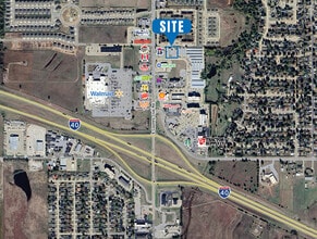 1510 Amity Ln, El Reno, OK - Vue aérienne vue de carte