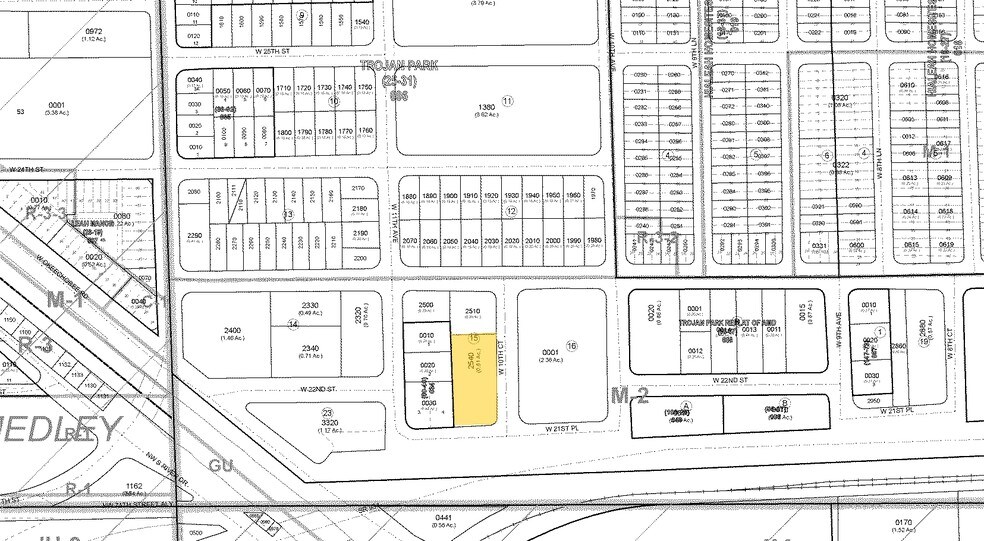 2150 W 10th Ct, Hialeah, FL à louer - Plan cadastral – Image 2 sur 2