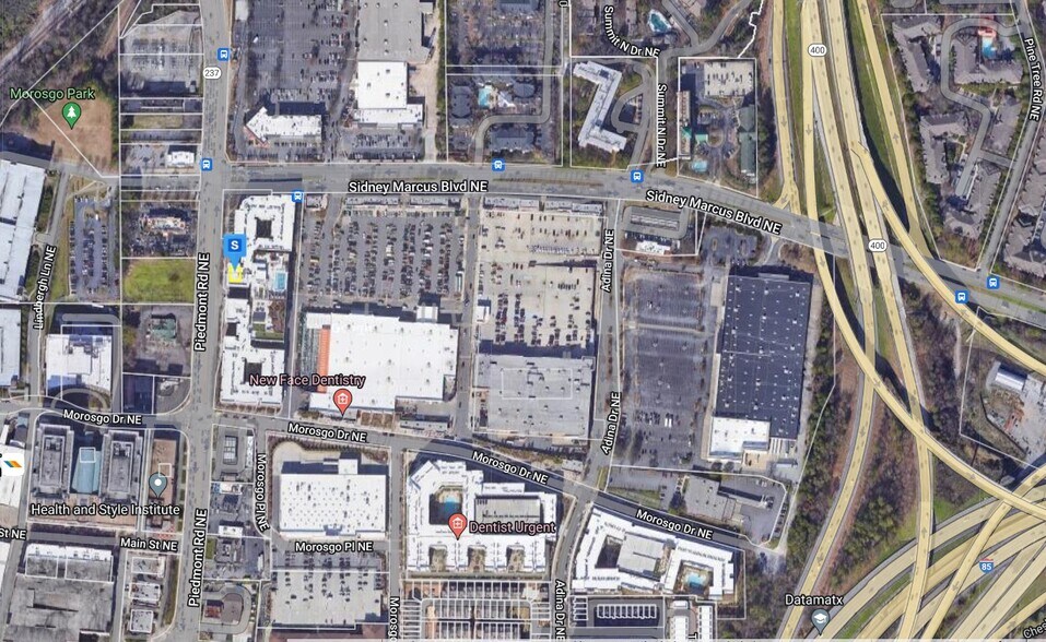 2521 Piedmont Rd NE, Atlanta, GA à louer - Plan cadastral – Image 2 sur 6