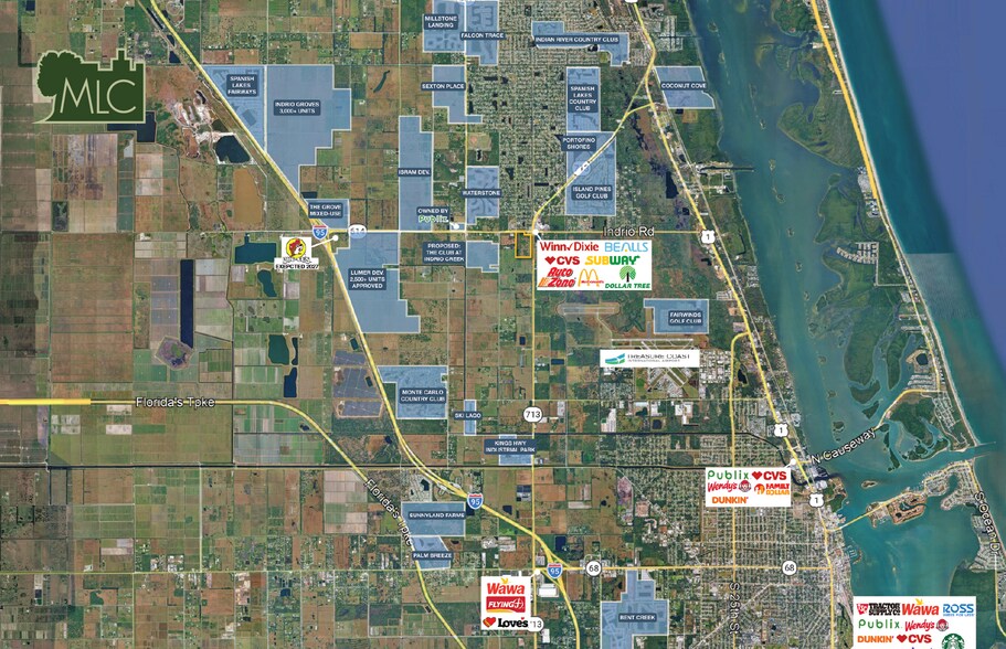 7701-7709 Indrio Rd, Fort Pierce, FL à vendre - Photo de l’immeuble – Image 3 sur 3