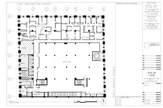 25 E Washington St, Chicago, IL à louer Plan de site– Image 1 sur 1