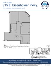 315 E Eisenhower Pky, Ann Arbor, MI à louer Plan d’étage– Image 1 sur 1