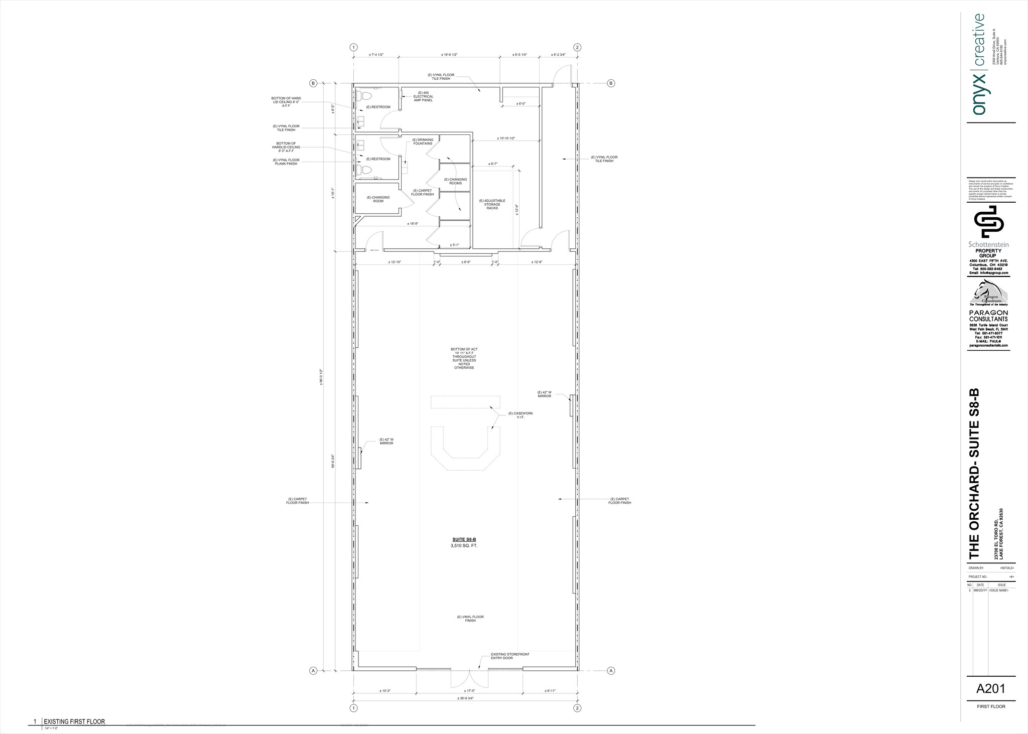 23600-23760 El Toro Rd, Lake Forest, CA à louer Plan de site– Image 1 sur 1