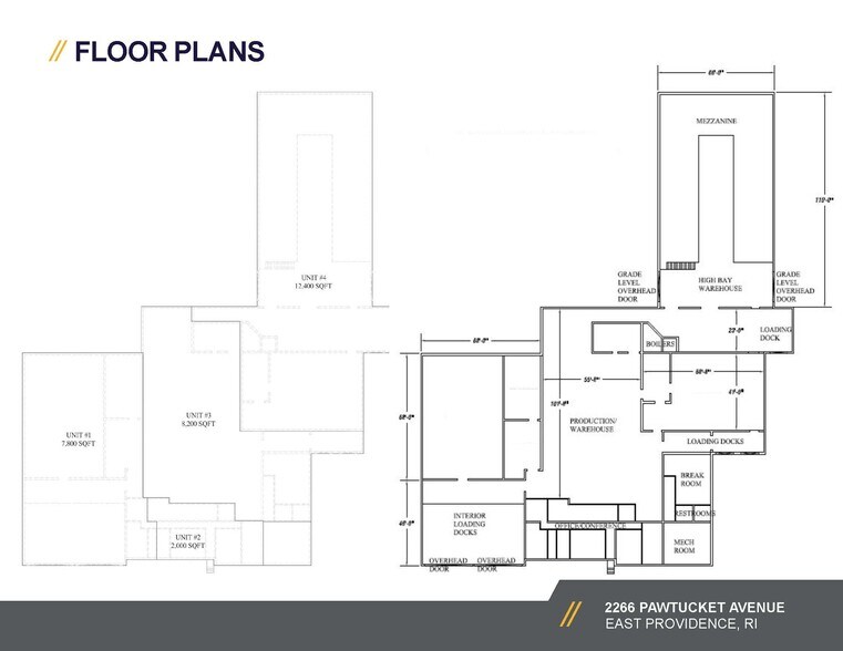 2266 Pawtucket Ave, East Providence, RI à vendre - Plan d’étage – Image 2 sur 8