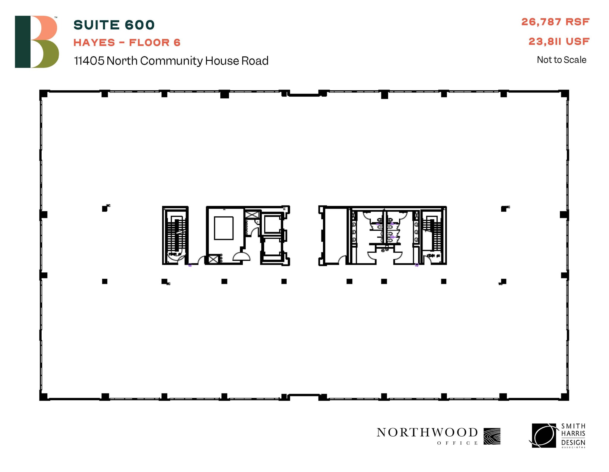 11405 N Community House Rd, Charlotte, NC à louer Plan d’étage– Image 1 sur 1