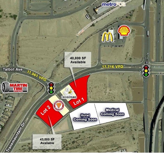 TALBOT & SEQ SPUR 16 Hwy, El Paso, TX à louer - Photo de l’immeuble – Image 2 sur 2