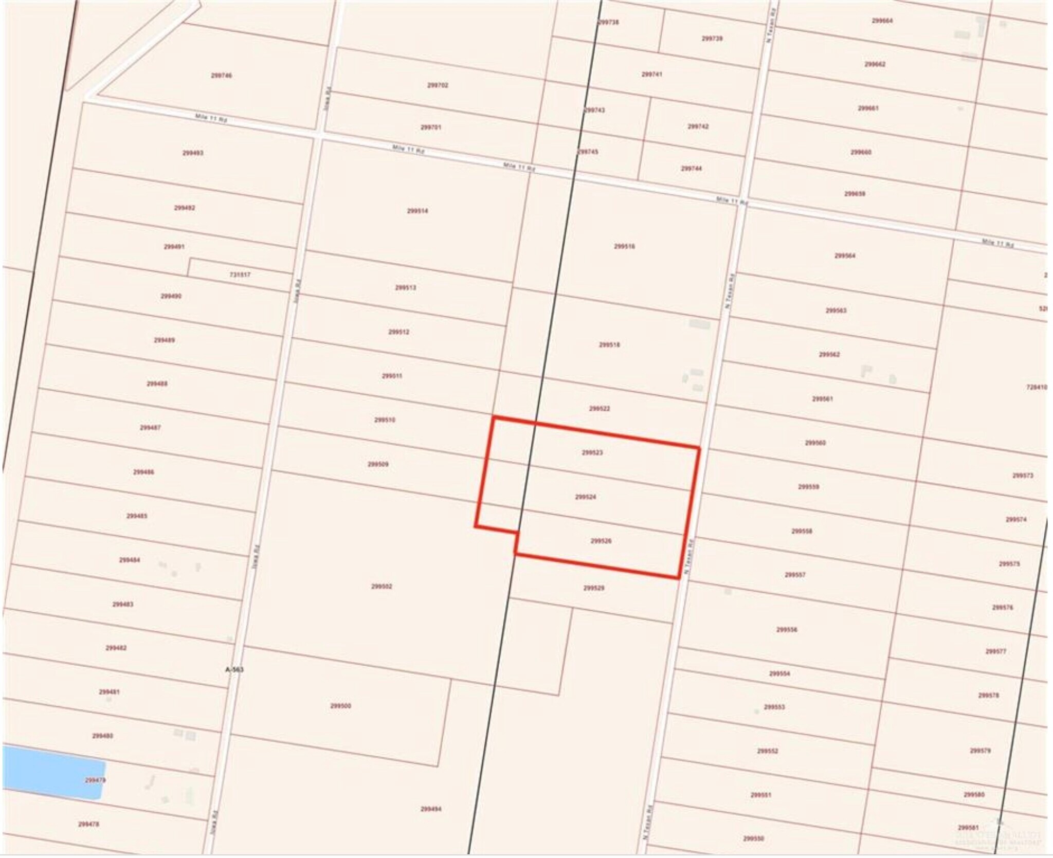 0 W Texan Rd, Mission, TX à vendre Photo de l’immeuble– Image 1 sur 2