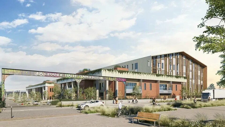 Local d’activités dans Argenteuil à louer - Photo de l’immeuble – Image 2 sur 2