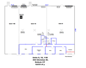 353-359 Christian St, Oxford, CT à louer Plan d’étage– Image 1 sur 1