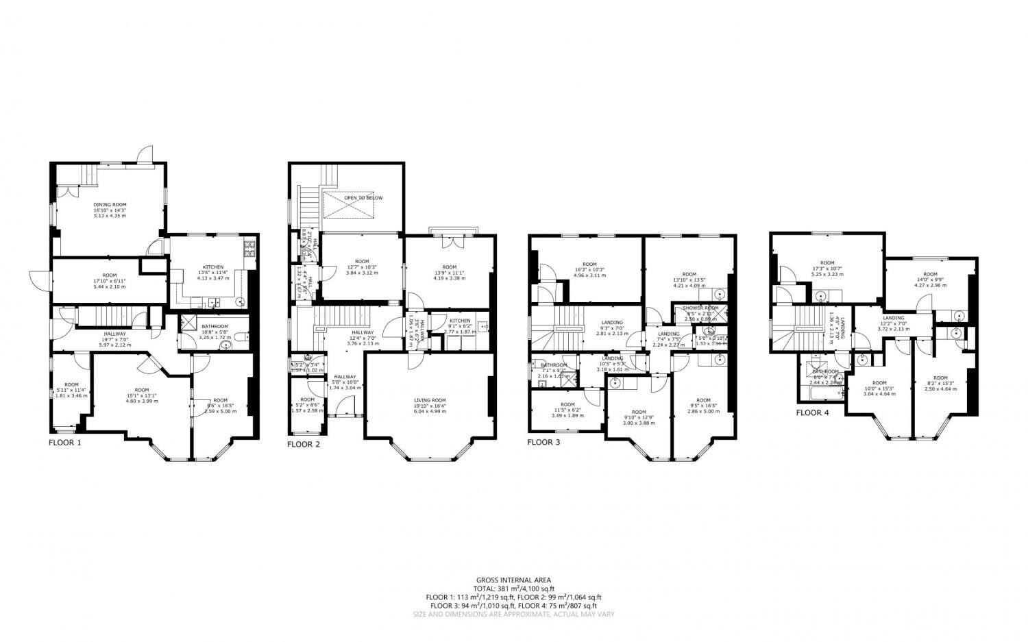 7 Hillmarton Rd, Londres à louer Plan d’étage– Image 1 sur 1