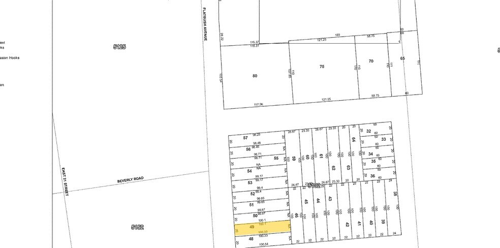 1067 Flatbush Ave, Brooklyn, NY à vendre - Plan cadastral – Image 3 sur 9