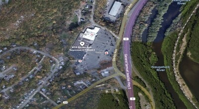 814-850- Derby Ave, Seymour, CT - VUE AÉRIENNE  vue de carte