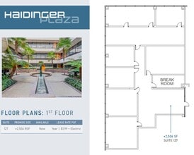 5095 Murphy Canyon Rd, San Diego, CA à louer Plan d’étage– Image 1 sur 1