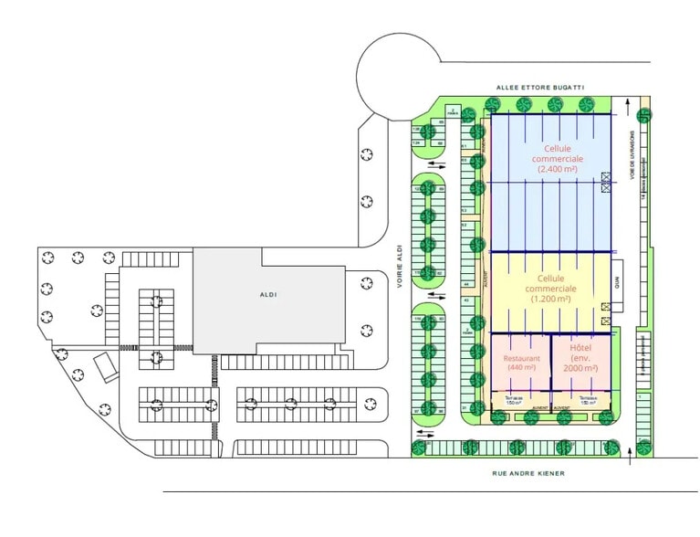 1 Rue André Kiener, Colmar à louer - Plan d’étage – Image 3 sur 3