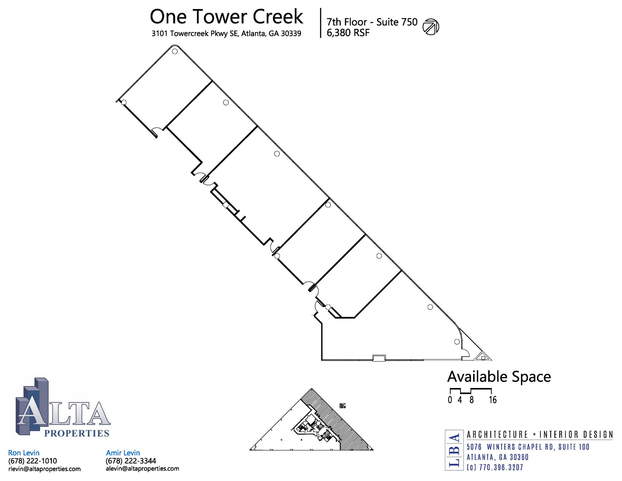 3101 Towercreek Pkwy SE, Atlanta, GA à louer Plan d’étage– Image 1 sur 1