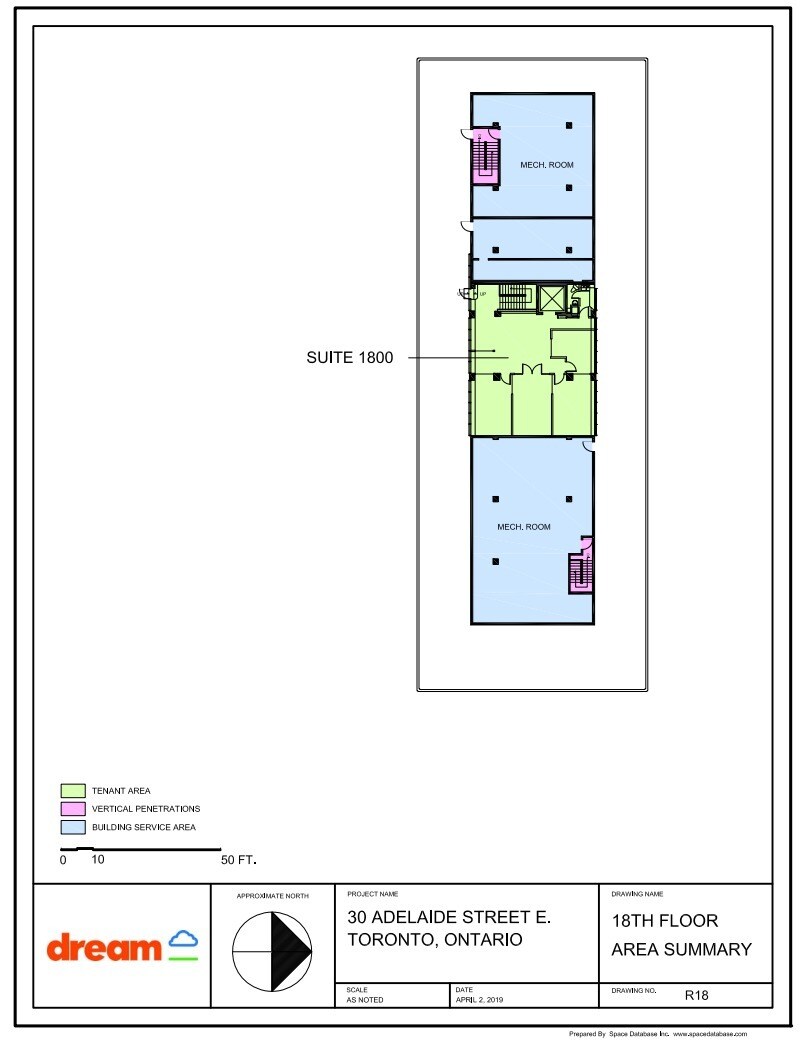 30 Adelaide St E, Toronto, ON à louer Plan d’étage– Image 1 sur 1
