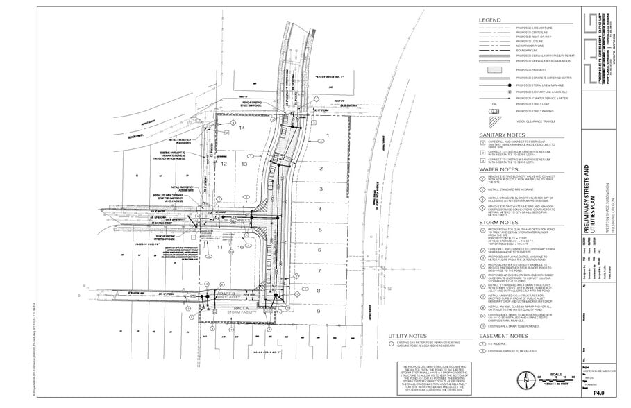 1048 8th Ave, Hillsboro, OR à vendre - Plan cadastral – Image 3 sur 3