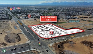 Plus de détails pour SWC W.  Happy Valley & N 163rd Ave, Surprise, AZ - Local commercial à louer