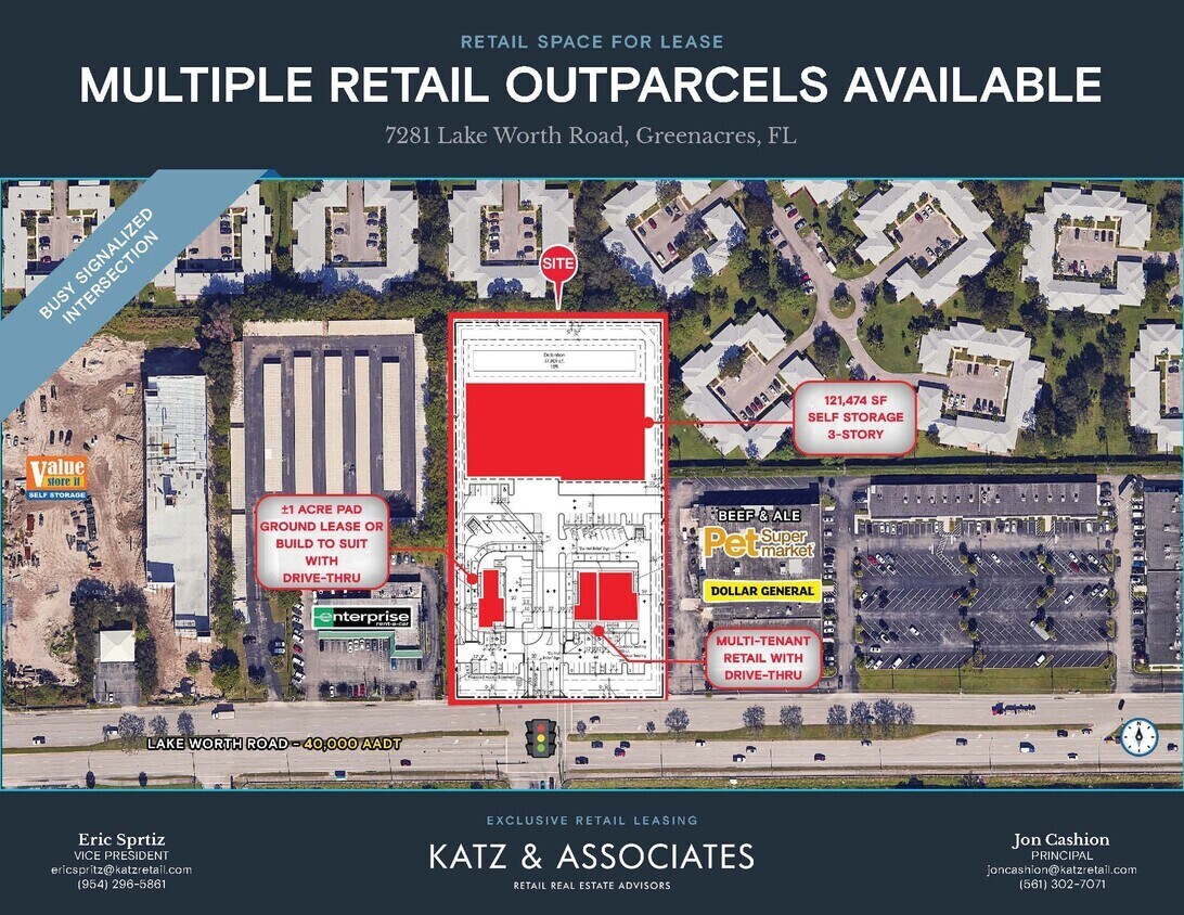 7281 Lake Worth Rd, Greenacres, FL à louer Photo principale– Image 1 sur 2