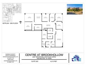 2261 Brookhollow Plaza Dr, Arlington, TX à louer Plan d’étage– Image 1 sur 1