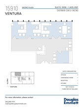 15910 Ventura Blvd, Encino, CA à louer Plan d’étage– Image 1 sur 1