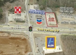 Plus de détails pour 3057 Cobb Pky, Kennesaw, GA - Terrain à louer