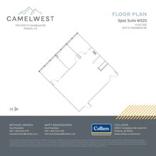 2001 W Camelback Rd, Phoenix, AZ à louer Plan d’étage– Image 1 sur 2