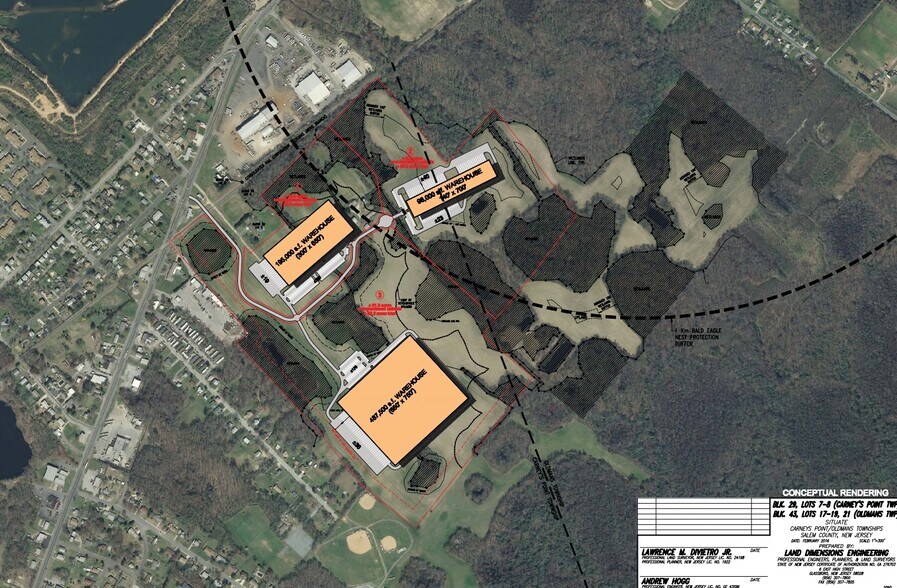 331 N Virginia Ave, Carneys Point, NJ à vendre - Plan de site – Image 2 sur 2