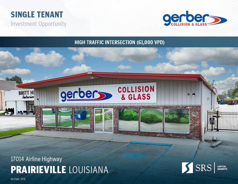 17014 Airline Hwy, Prairieville, LA à vendre - Photo de l’immeuble – Image 1 sur 9