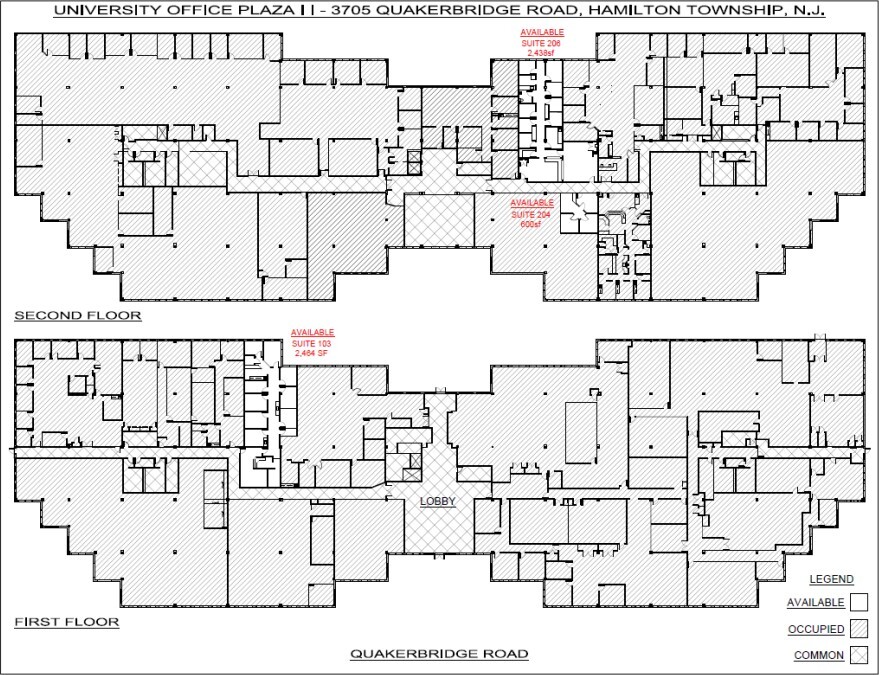 3705 Quakerbridge Rd, Hamilton, NJ à louer Plan d’étage– Image 1 sur 1