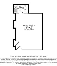 12 Stephenson Pl, Chesterfield à louer Plan d’étage– Image 2 sur 2