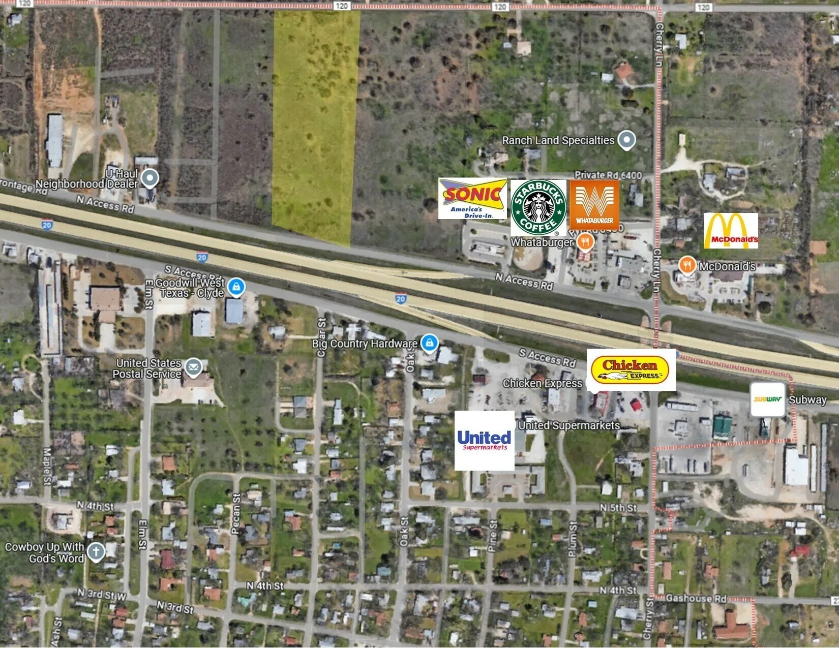 00 N Access Rd, Clyde, TX à vendre Photo de l’immeuble– Image 1 sur 2