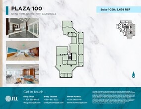 100 NE 3rd Ave, Fort Lauderdale, FL à louer Plan d’étage– Image 1 sur 1
